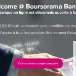 Le code promo du compte Welcome de Boursorama